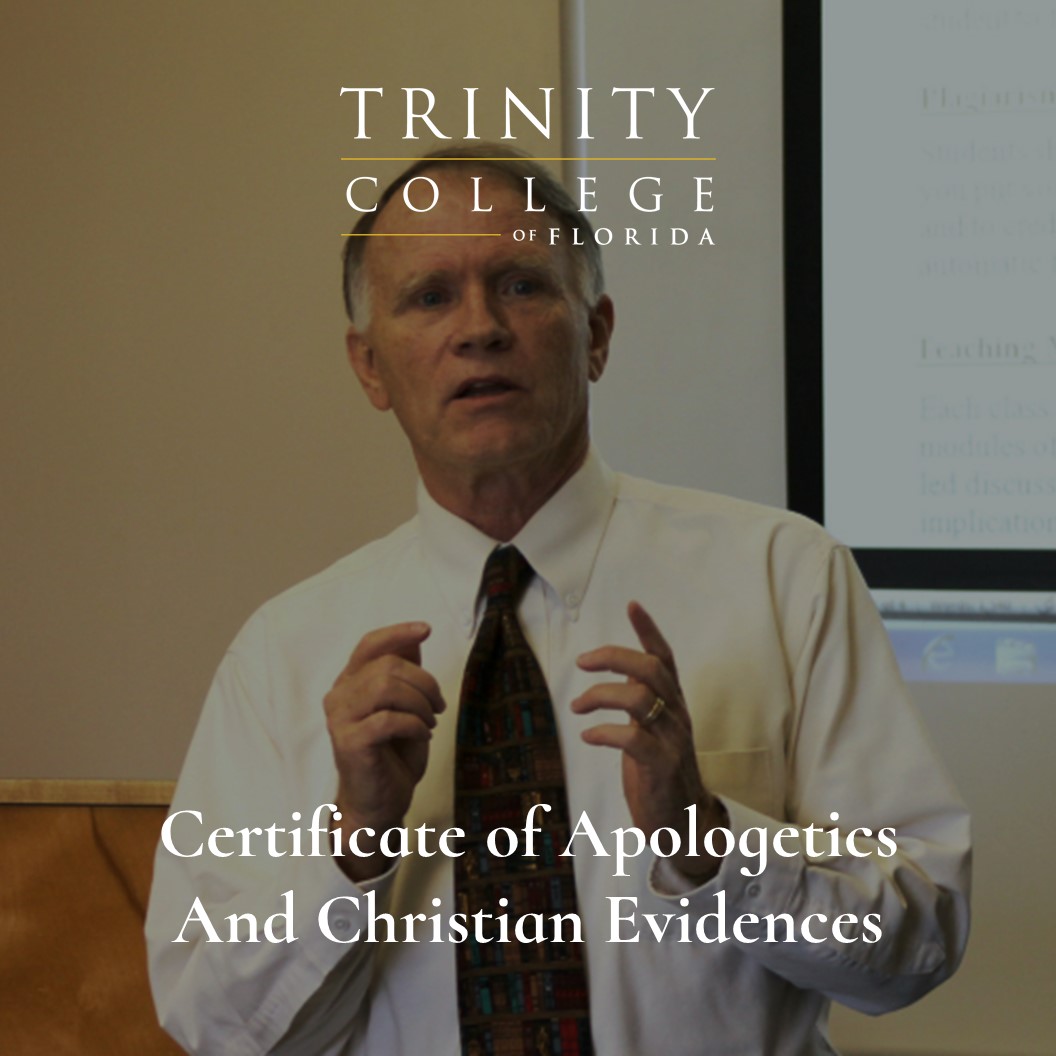 Certificate in Apologetics and Christian Evidences Trinity College
